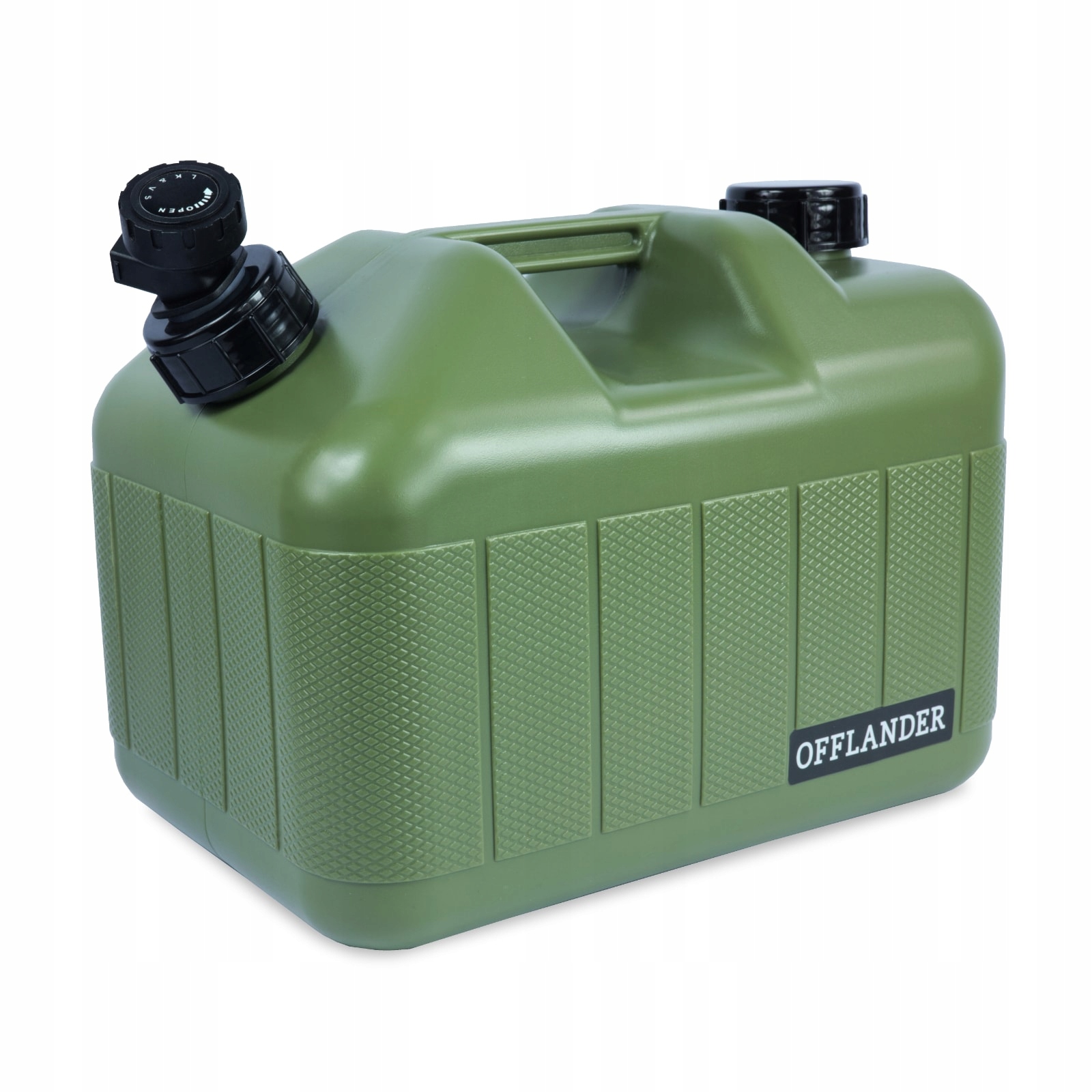 Zbiornik na wodę z kranikiem OFFLANDER offroad 10L – Idealny towarzysz biwaków