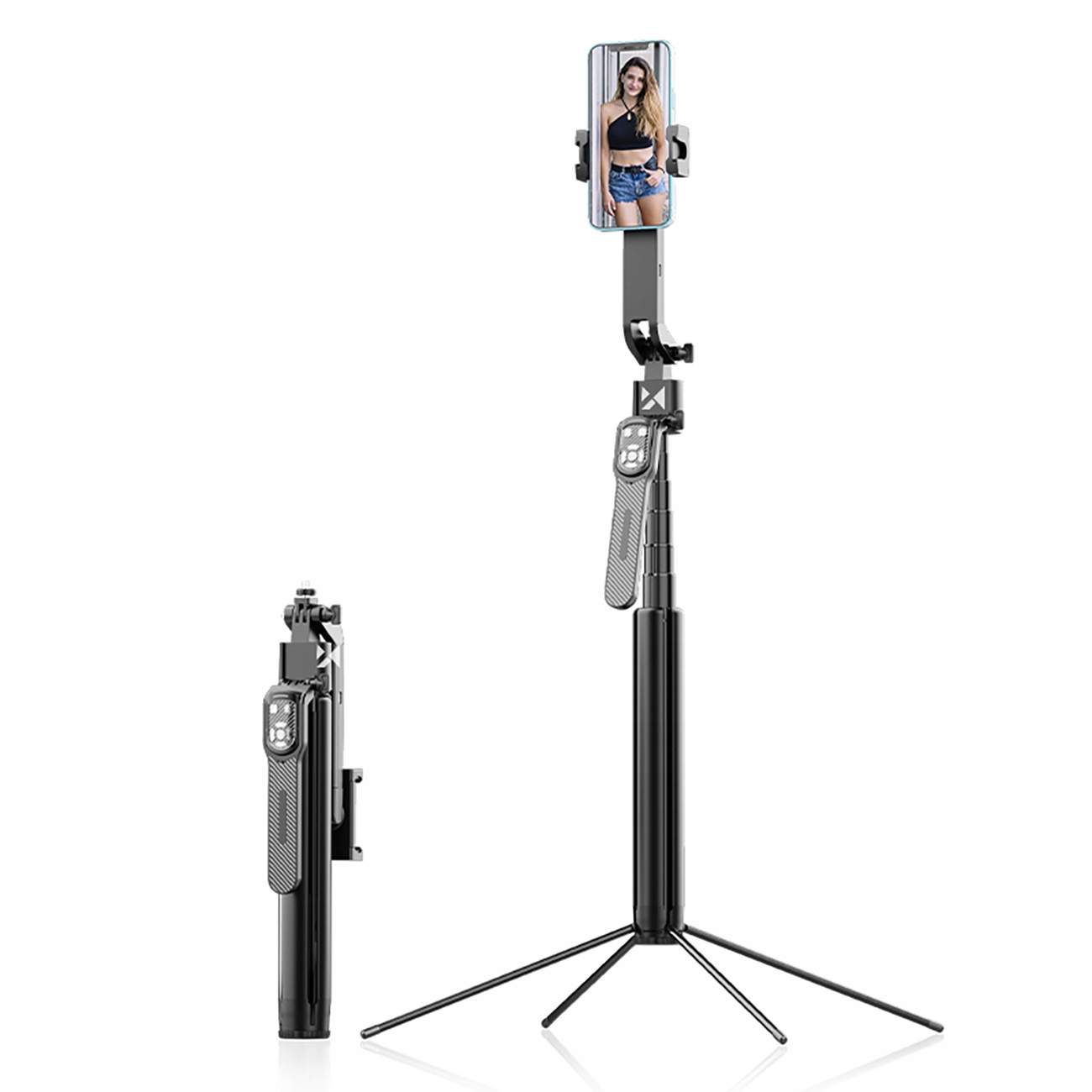 Selfie stick Wozinsky WST-360YS – Innowacyjne nagrywanie z automatycznym śledzeniem twarzy