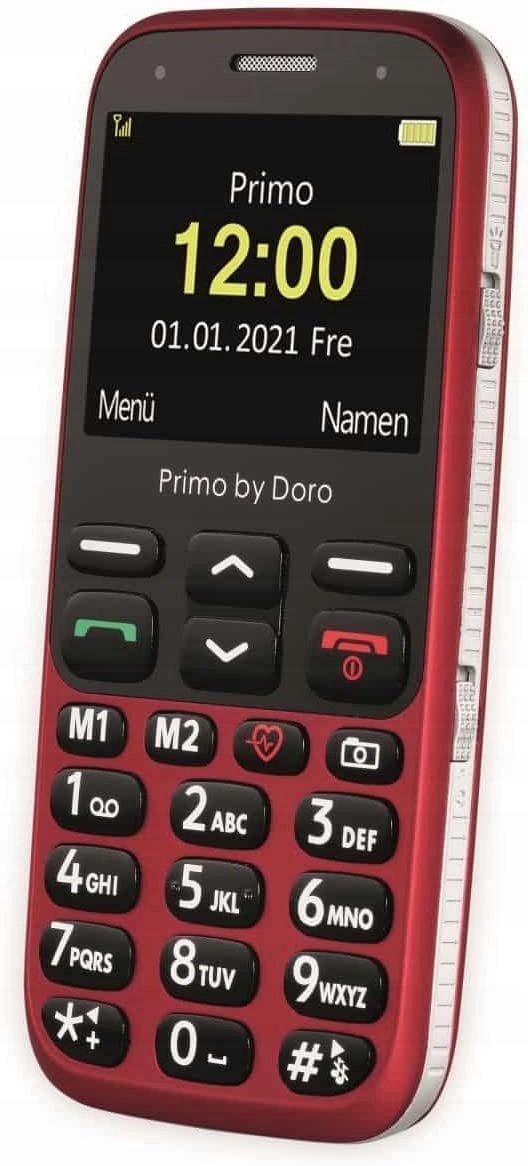 Telefon komórkowy Doro Primo 368 red – Idealny wybór dla seniorów