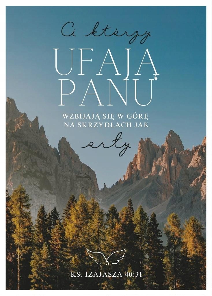 Karnet - Ci, którzy ufają - góry – Idealny na każdą okazję