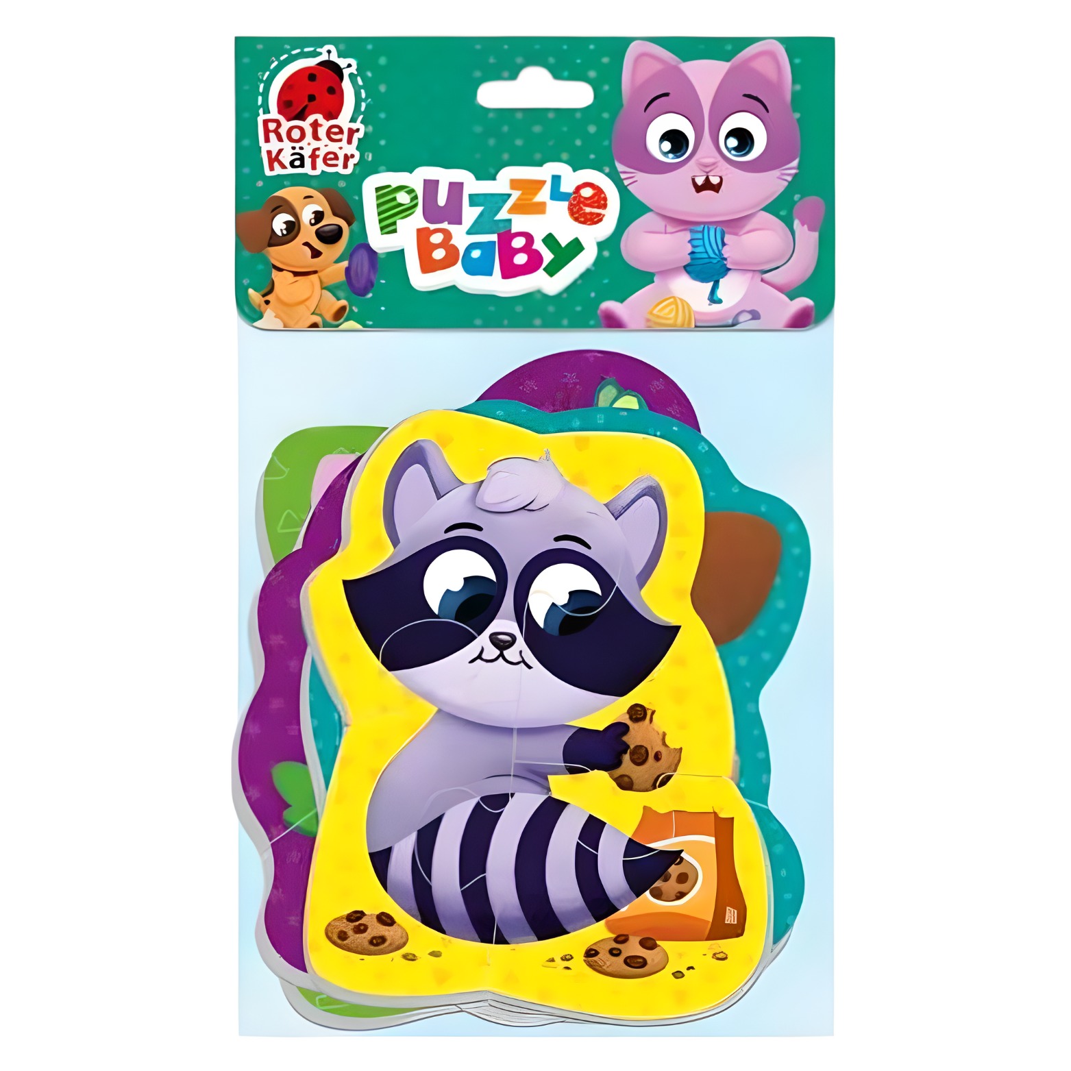 Puzzle piankowe 'Zwierzęta domowe' RK6010-05 – Interaktywna zabawa dla najmłodszych