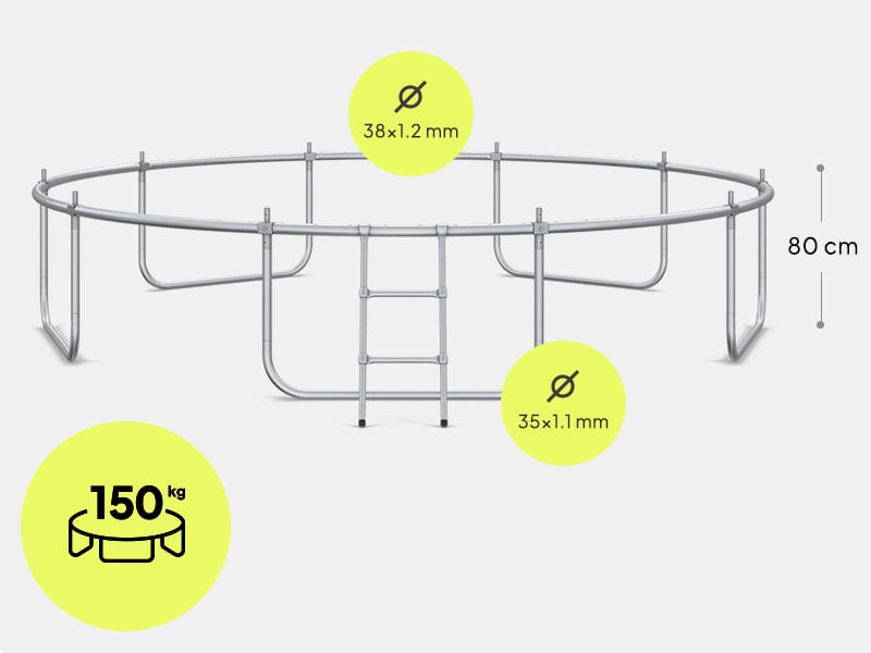 Trampolina ZIPRO JumpPro PREMIUM