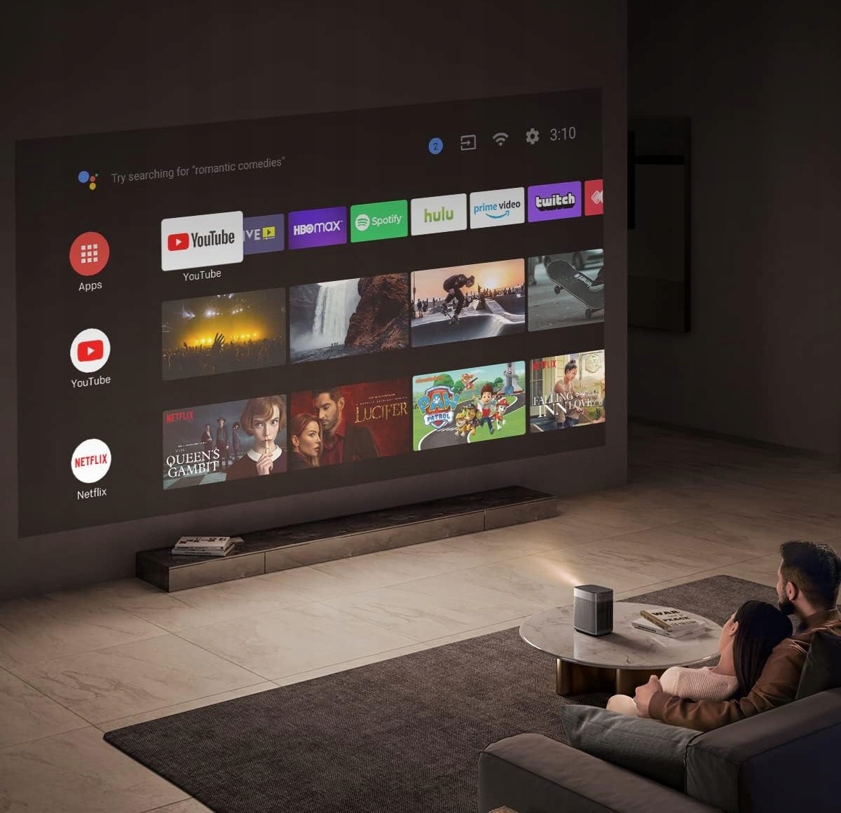 Inteligentna technologia z Android TV 10.0
