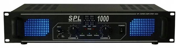 Wzmacniacz 2x500W SPL1000 Skytec – Potężna moc dla Twojego audio