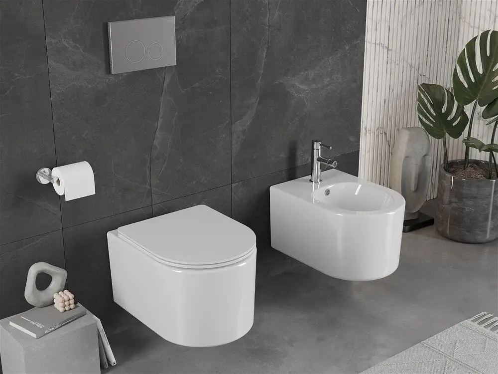Bidet wiszący Mexen Sofia, biały - 35544800 – Elegancja i funkcjonalność w Twojej łazience