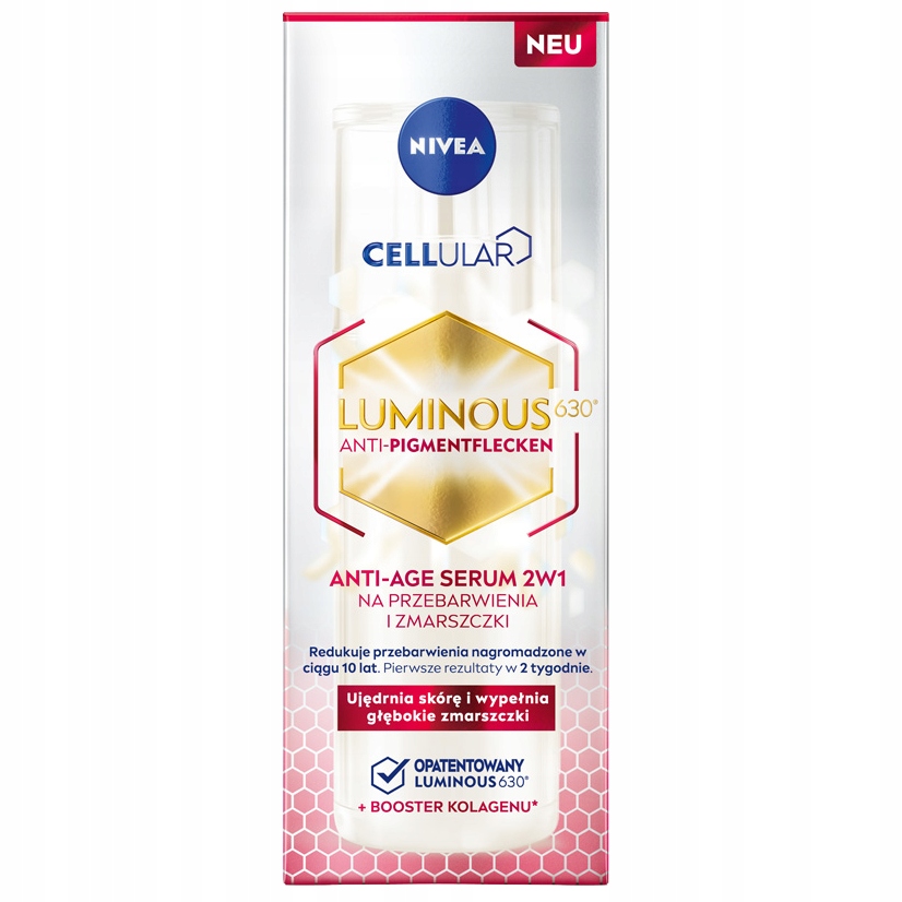 Nivea V Luminous Serum p/przebarwienia 2w1 – Twoje rozwiązanie na przebarwienia i zmarszczki