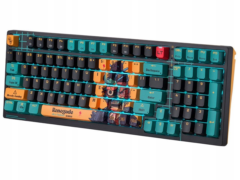 Klawiatura mechaniczna A4TECH BLOODY AT98 RENEGADE USB – Nowy wymiar rozgrywki