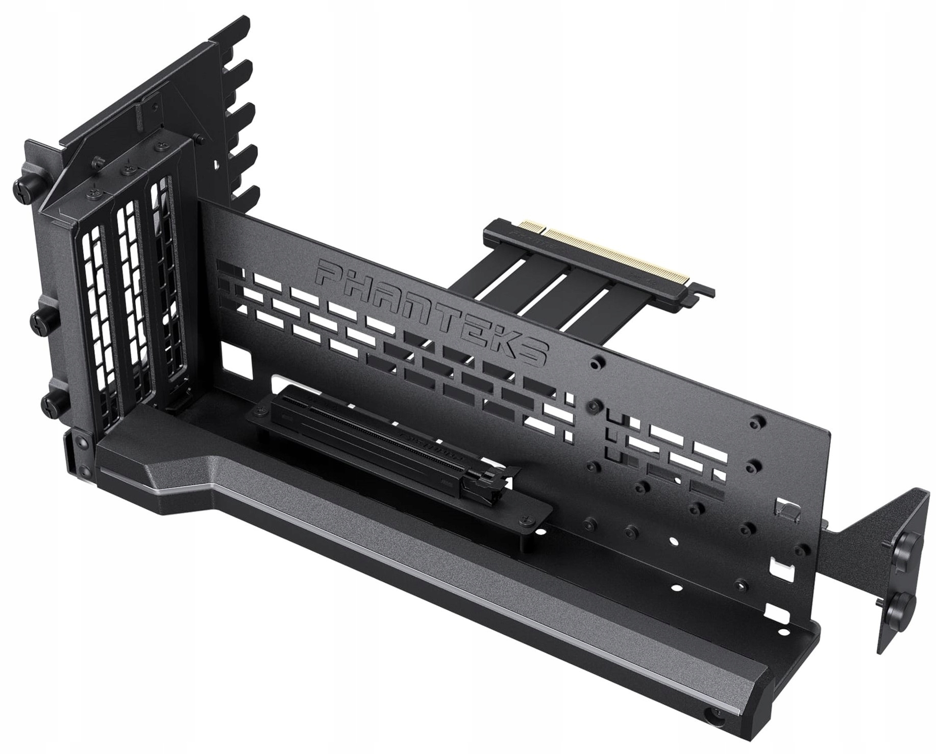 Phanteks Premium Vertical GPU Bracket + PCIe 4.0 x16 Riser Cable – Stylowe wsparcie dla Twojej karty graficznej