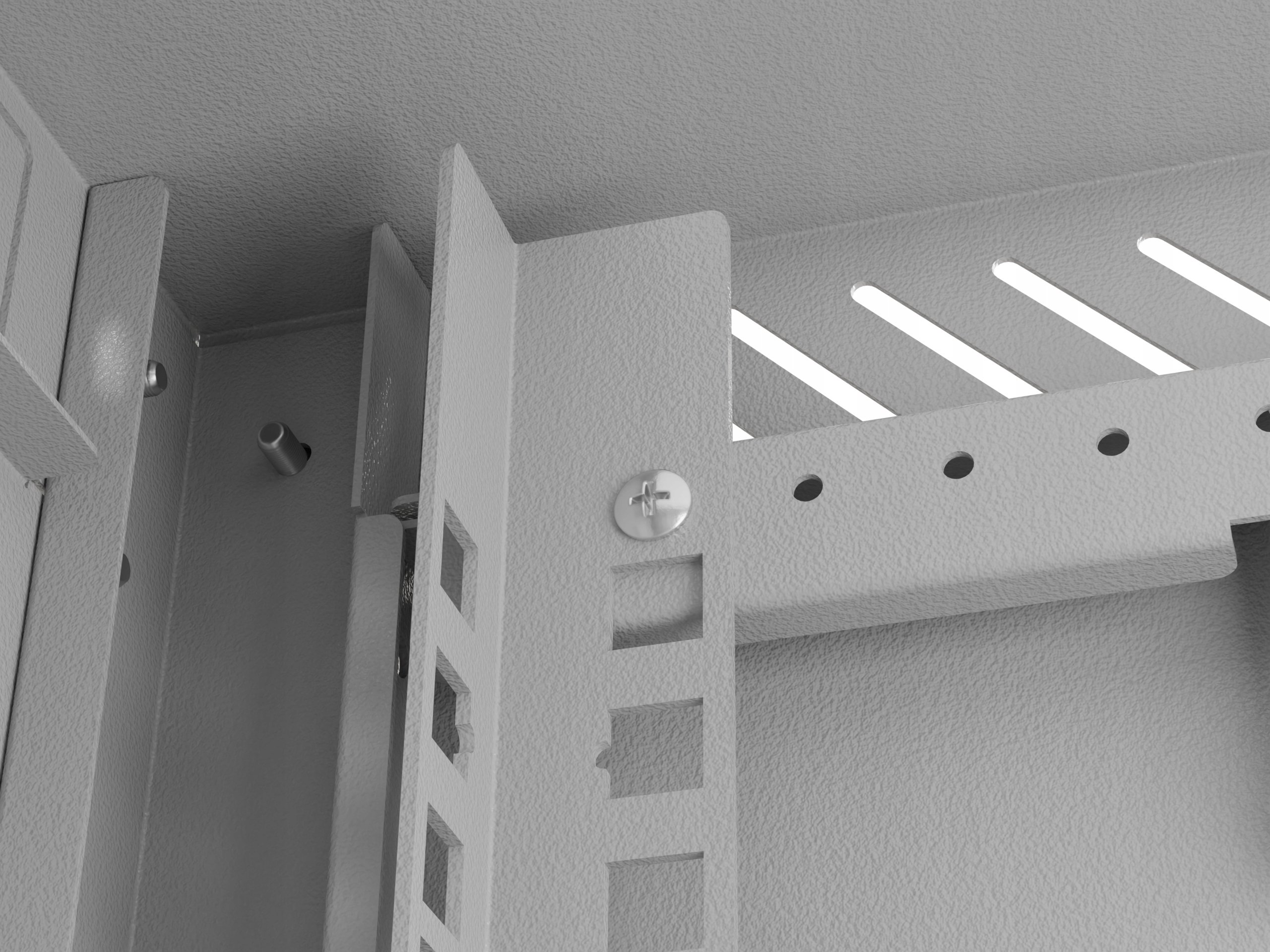 Kompaktowe wymiary 300 x 300 mm – idealne do małych przestrzeni