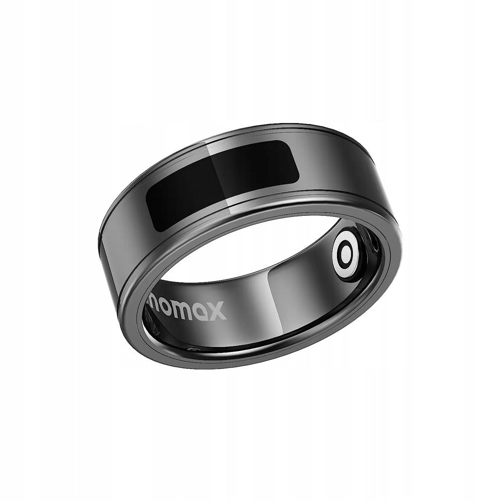 Smart Ring Momax 1-Sense #9 szary – Elegancja i nowoczesne technologie w jednym