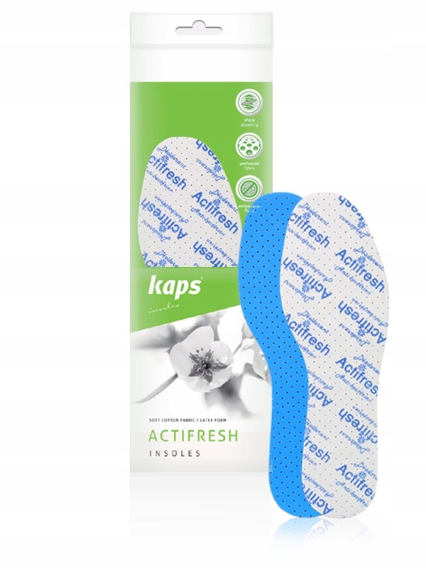 Kaps Actifresh 010024 – Wkładki bakteriobójcze dla zdrowych stóp