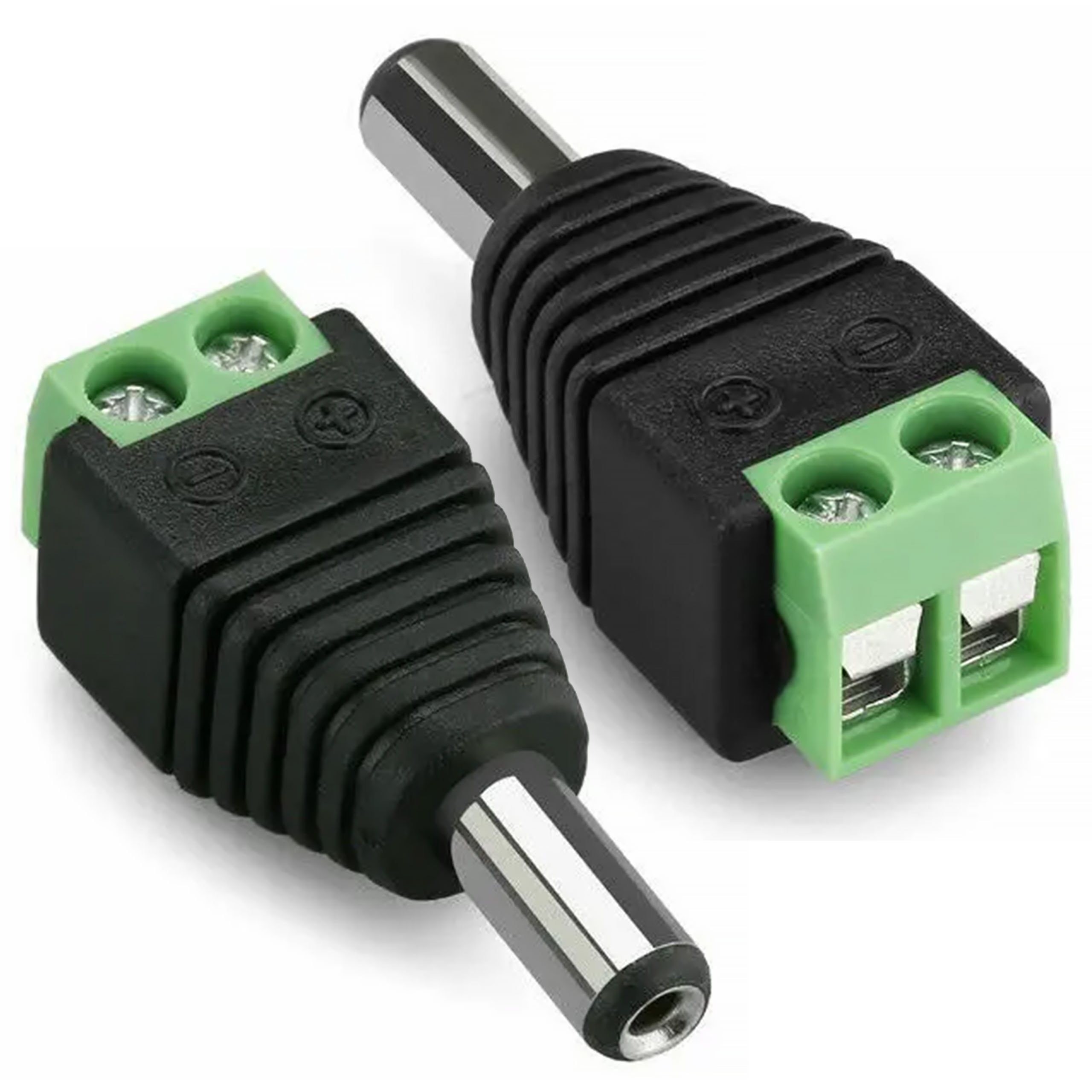 Wtyk Męski CCTV 5,5mm / 2,1mm – Stabilne zasilanie dla systemów monitoringu
