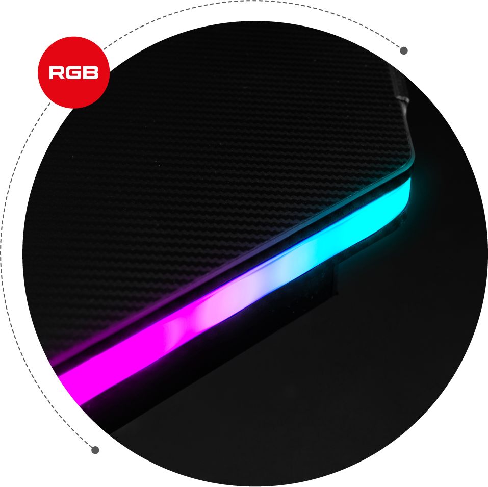 Oświetlenie RGB LED biurka Hero 2.5 RGB