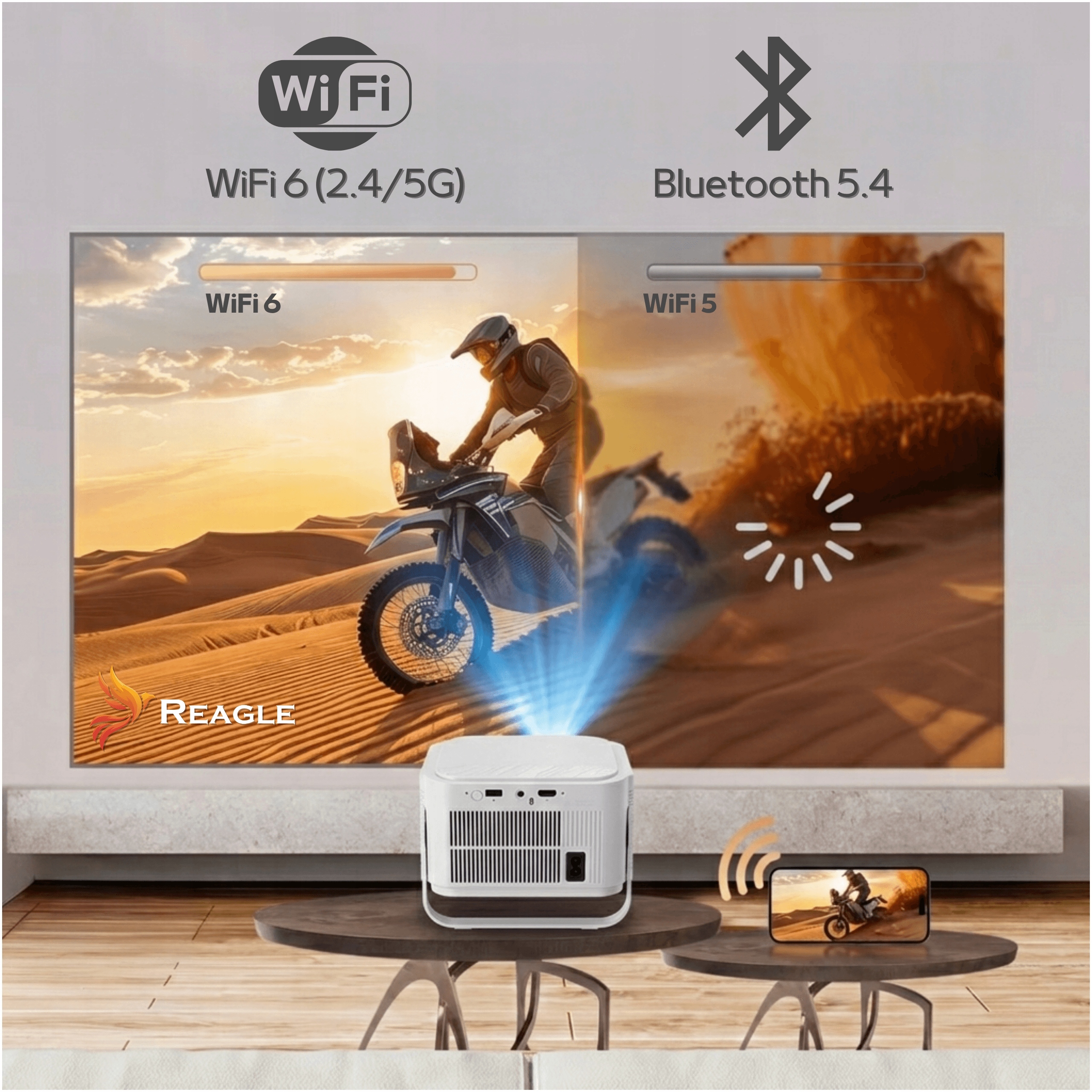 Kino bez kabli – Wbudowane funkcje Miracast i Airplay
