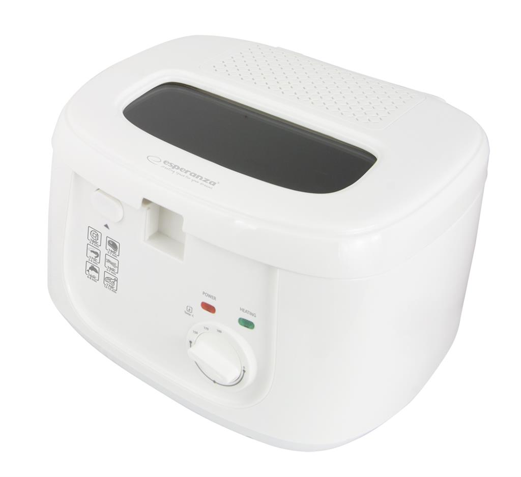 Wydajność i moc – 1800 W dla szybkiego smażenia