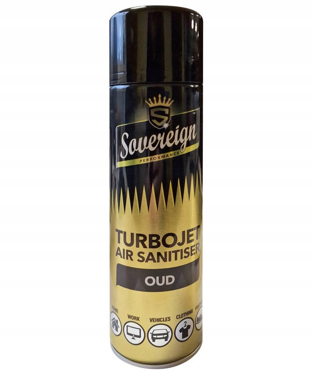 Perfumy do wnętrz - OUD - Męski zapach do wnętrz Turbojet Air Sanitiser