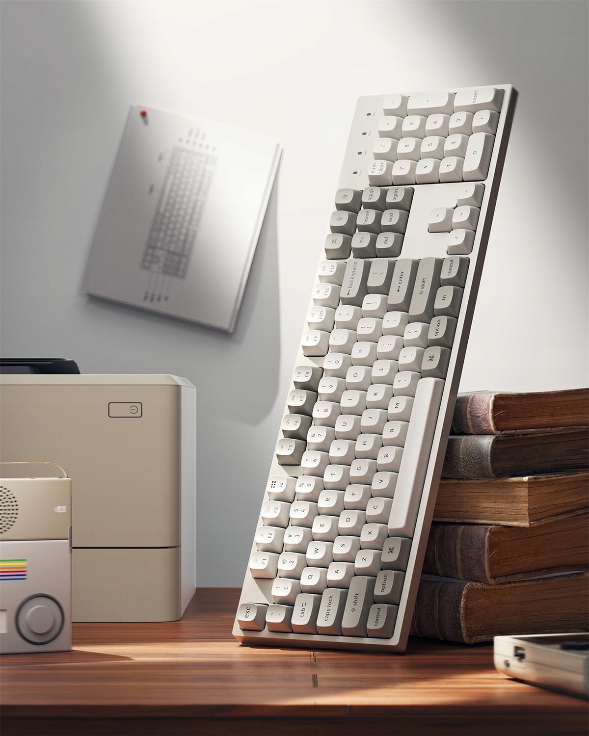 Pełnowymiarowy układ klawiatury QWERTY