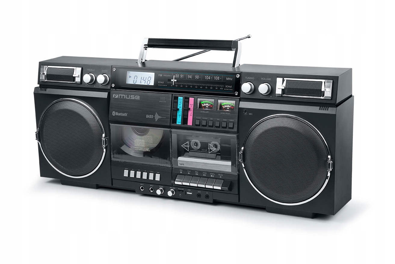 Radioodtwarzacz Muse BOOMBOX MUSE M-380 GB GHETTO – Muzyka w każdym miejscu