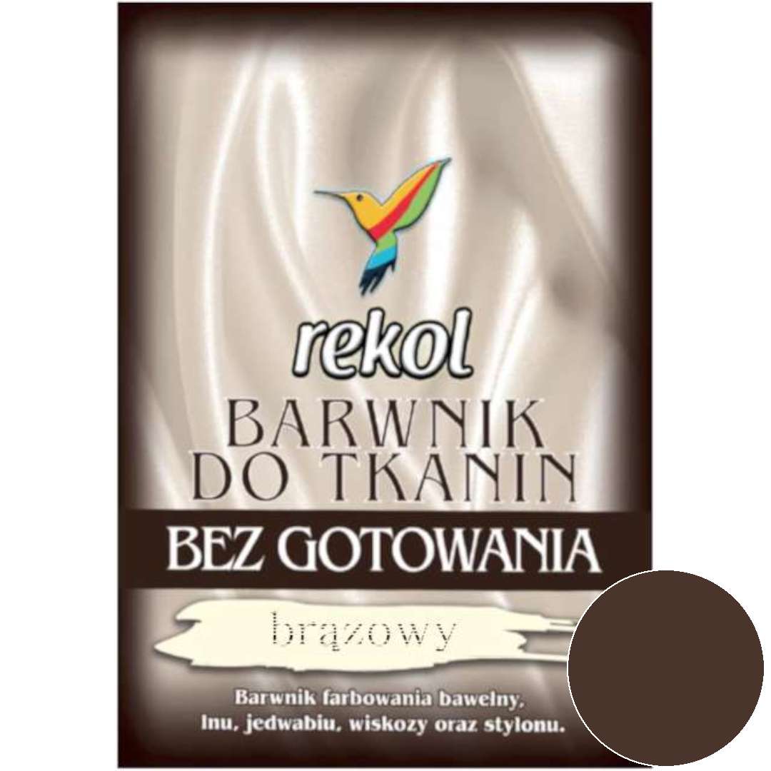 Lazur Barwnik do tkanin Brąz 15g – Idealne rozwiązanie do farbowania