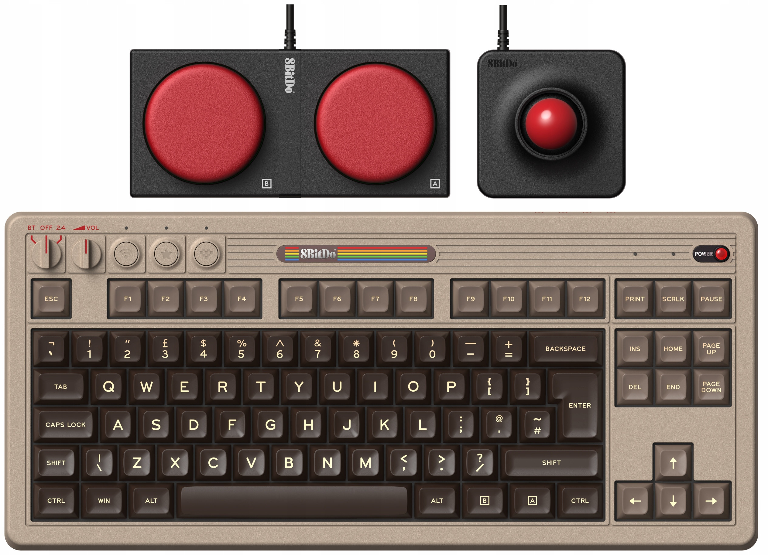 Unikalny design inspirowany mikrokomputerem Commodore 64