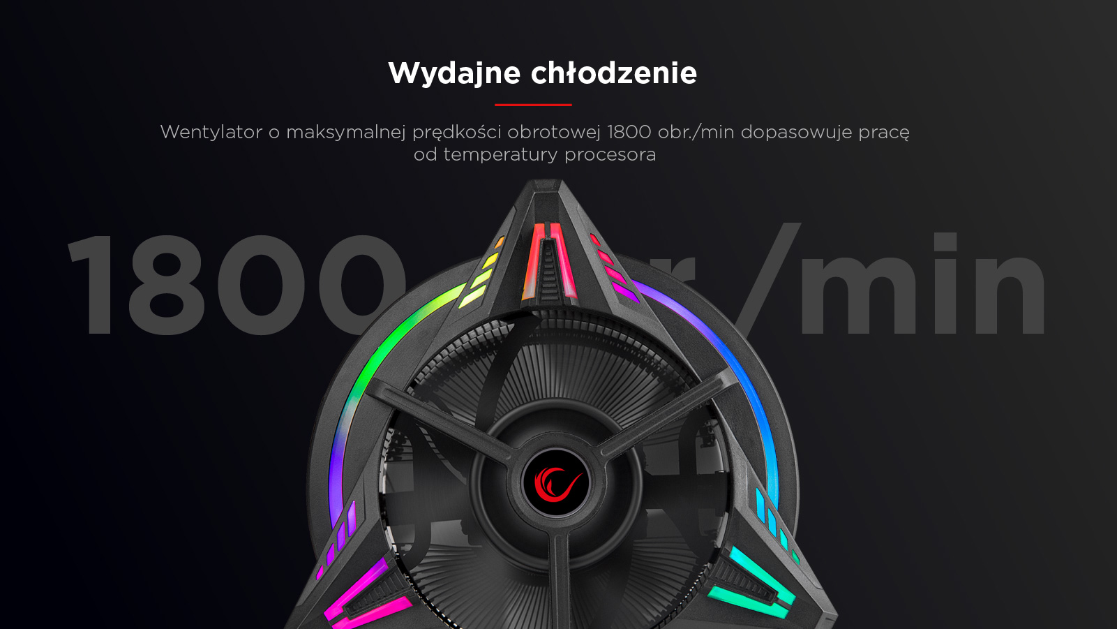Wentylator chłodzenie procesora CPU 1700/AM5