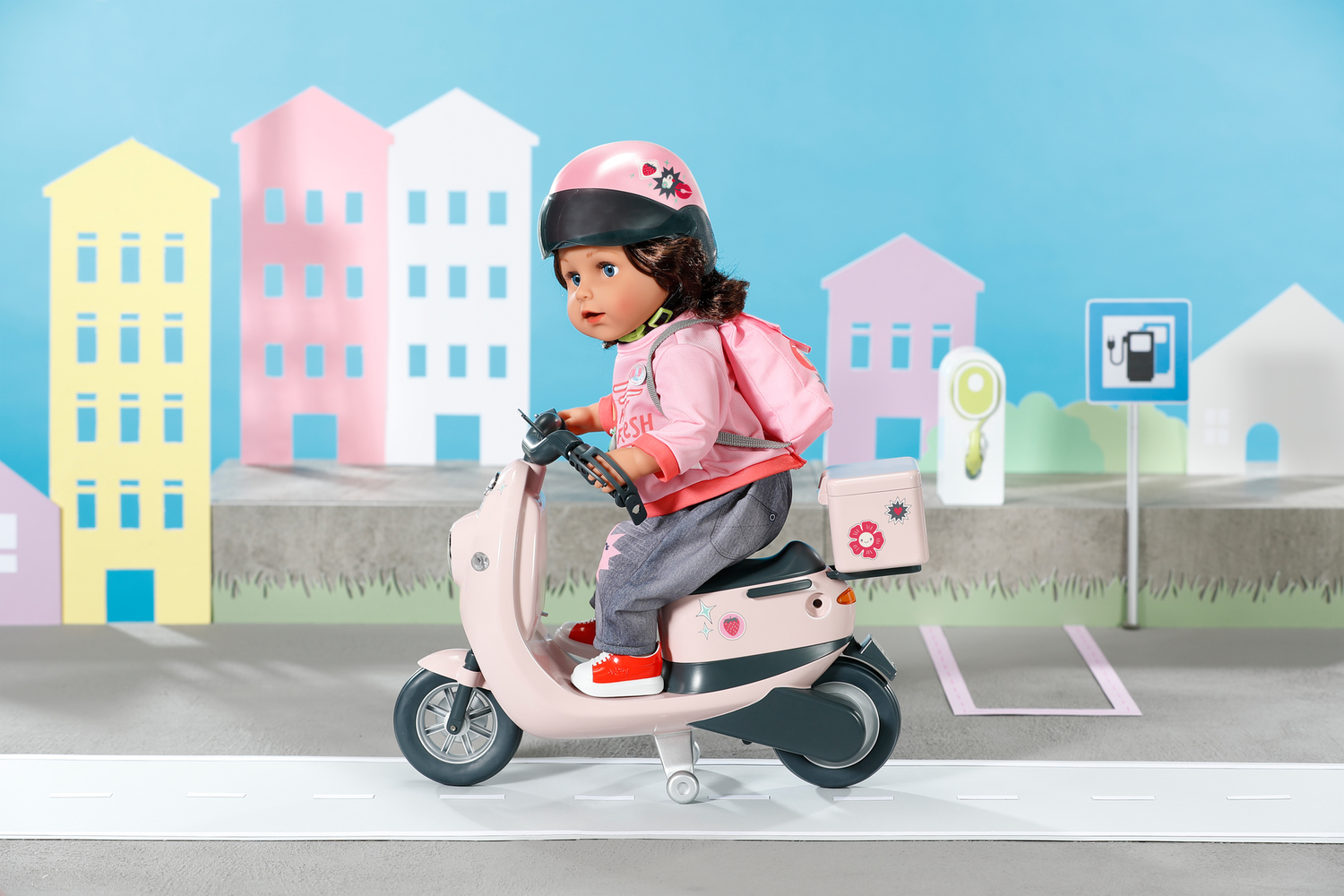 Hulajnoga Baby Born BABY born RC E Scooter – Nowoczesna zabawa dla lalek
