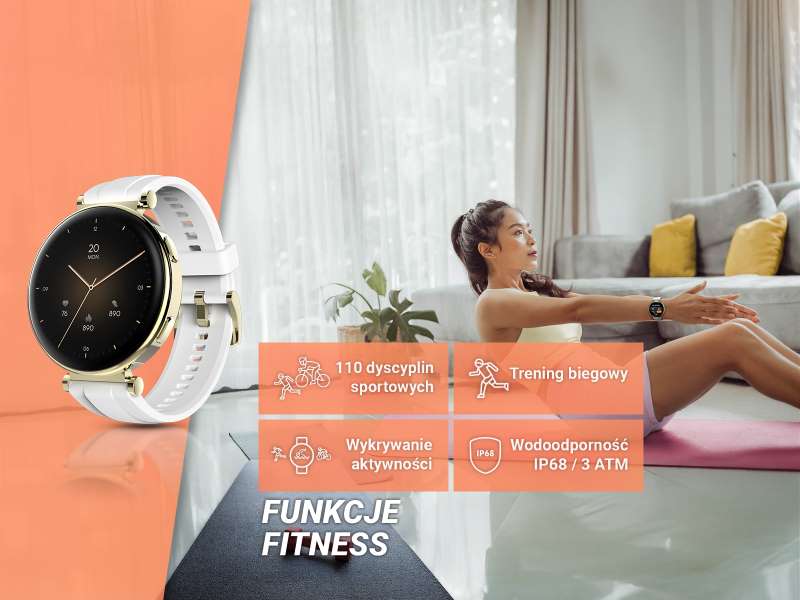 Smartwatch Hama 7000 do sportu i aktywności wodnych