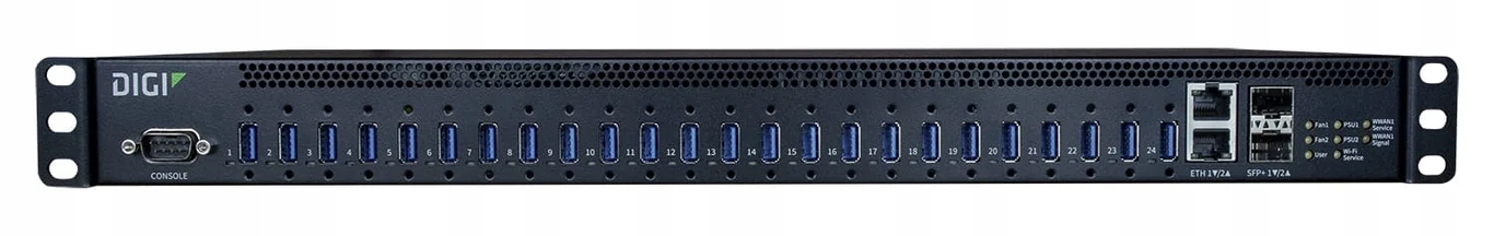 Obsługa 24 portów USB 3.2 Gen 1 Type-A