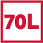 Pojemność 70 l