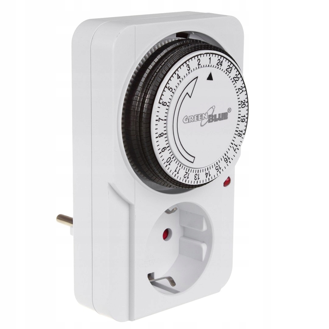Włącznik czasowy - timer mechaniczny GreenBlue* GB360 F* – Automatyzacja w Twoim domu