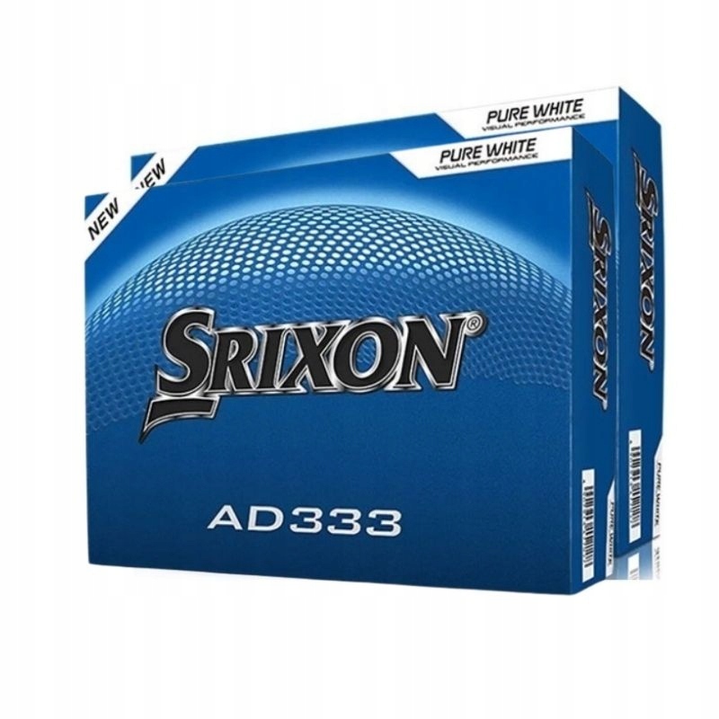 Piłki golfowe SRIXON AD333 (12) białe – Doskonałe osiągi na każdym polu golfowym