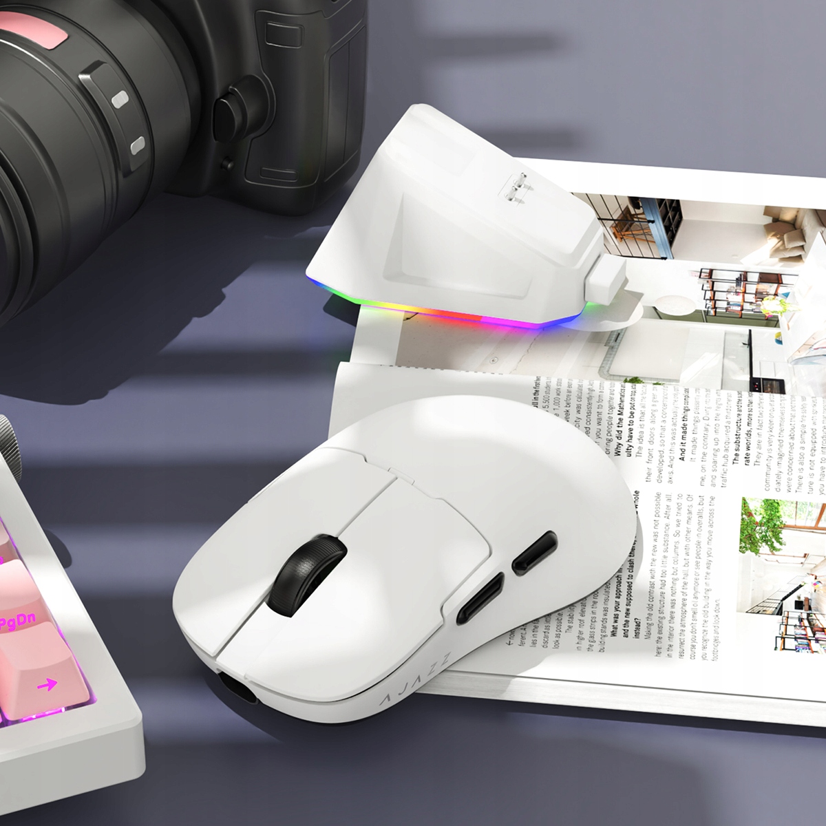 Ergonomiczny design dla praworęcznych graczy
