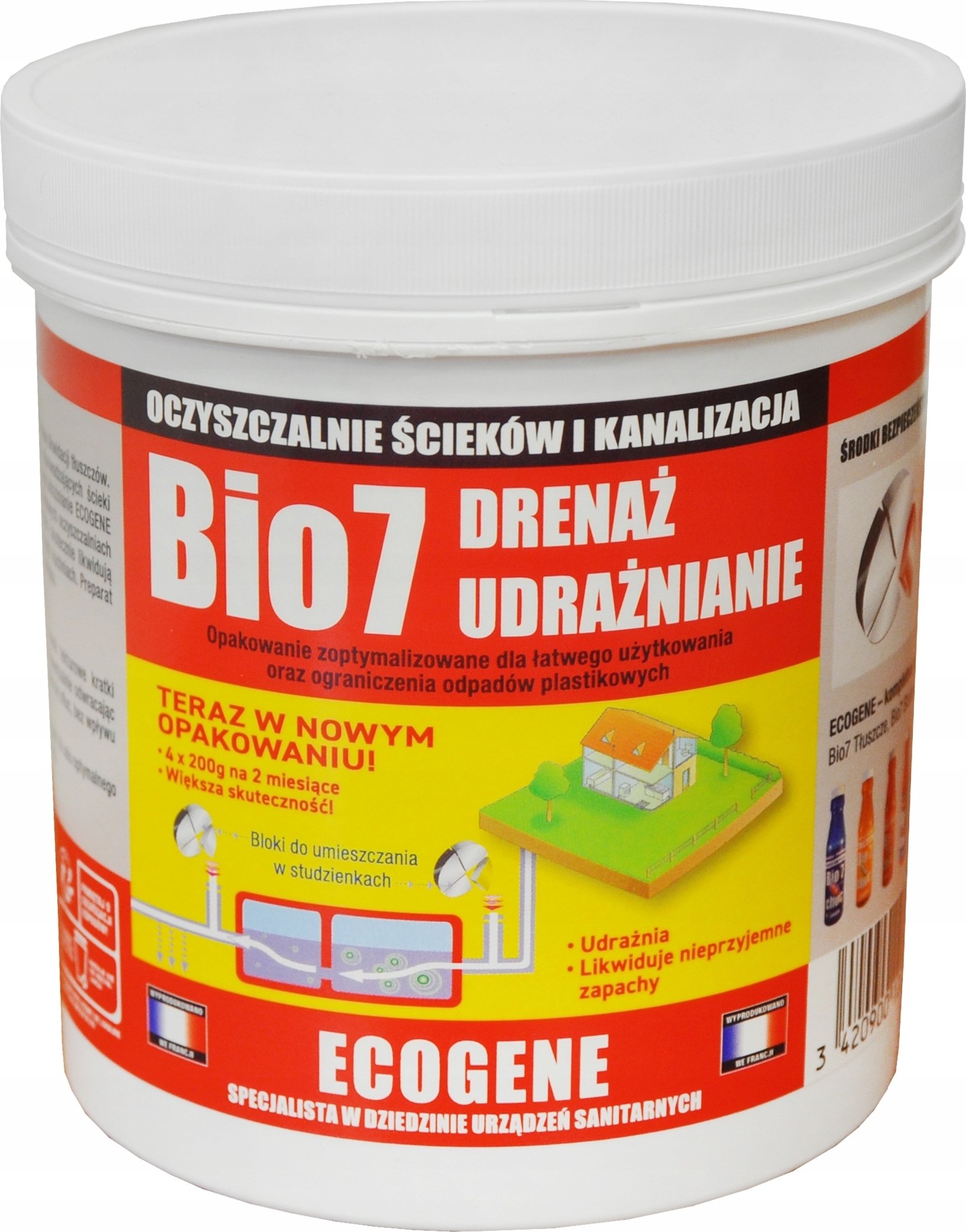 GRAF BIO-7 DRENAŻ - Udrażnianie dla Twojego domu
