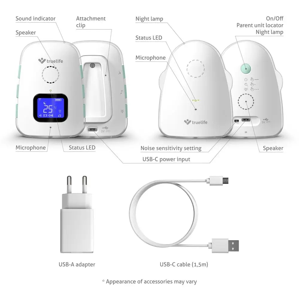 Niania elektroniczna TrueLife NannyTone VM3 – Twoja niezawodna pomoc w opiece nad dzieckiem