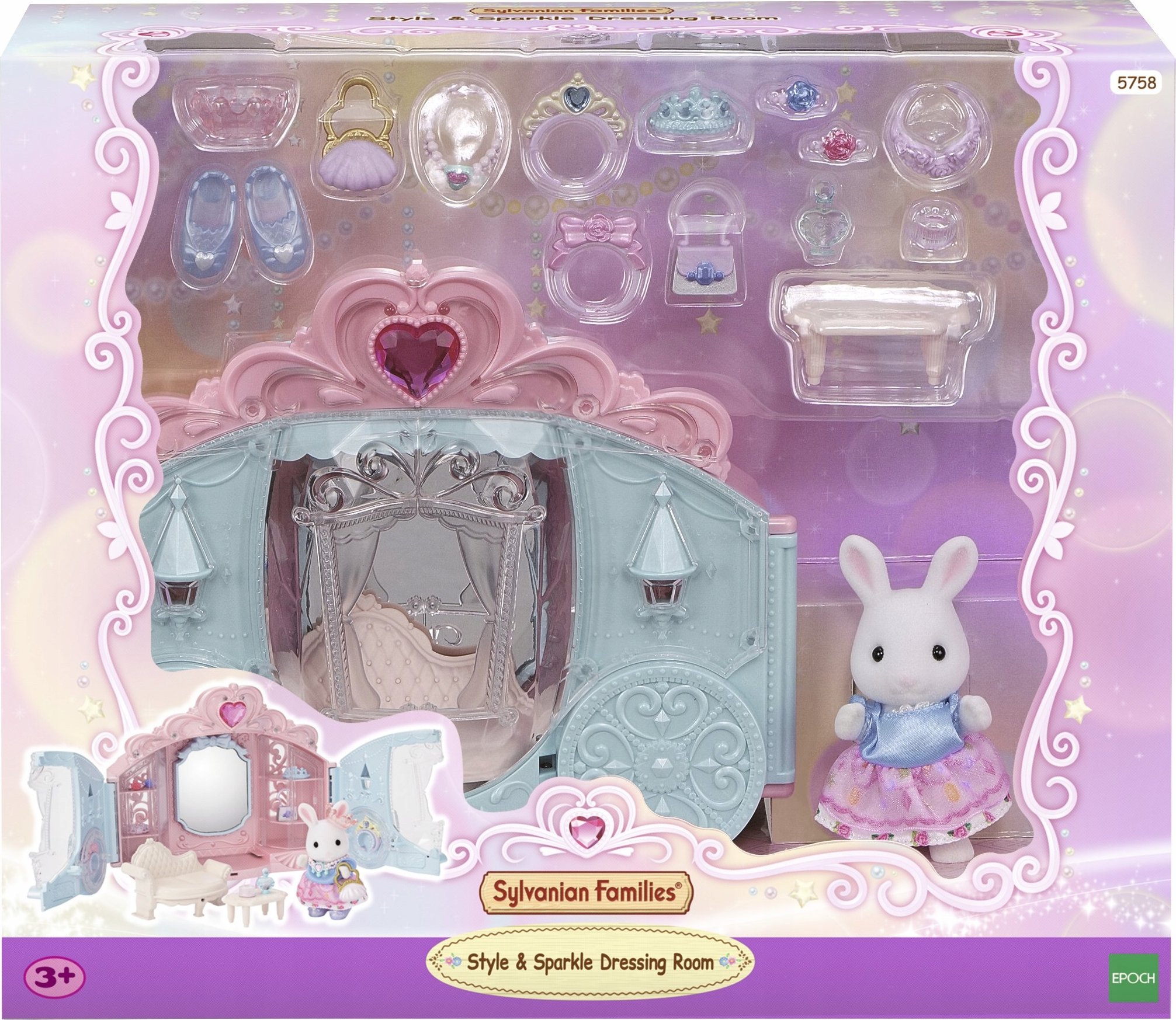 Epoch Sylvanian Stylowa Garderoba 05758 – Zestaw do zabawy dla dzieci