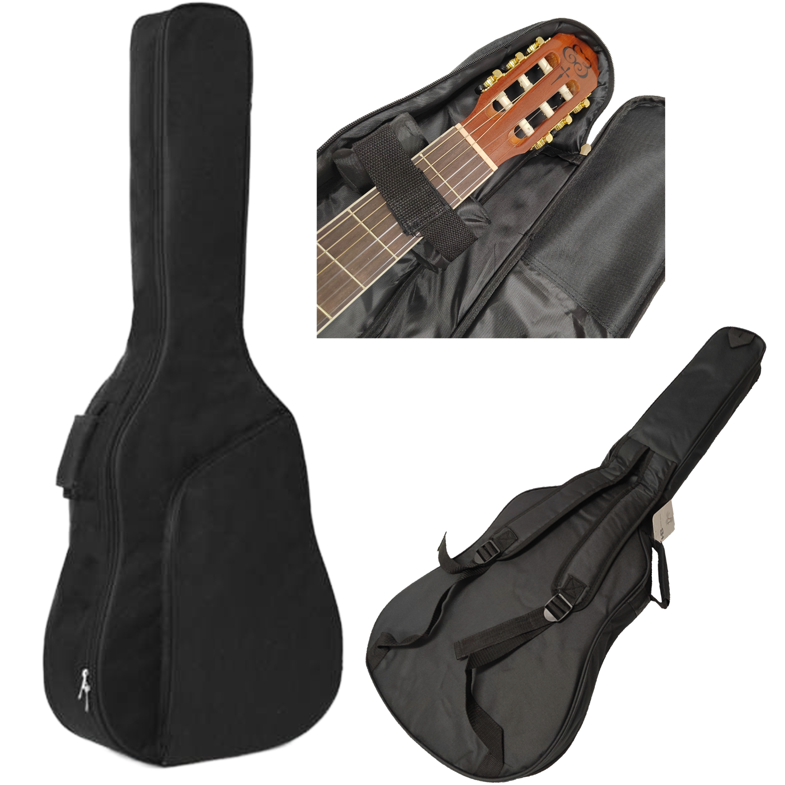 HARD BAG GB-06L-36 – Pokrowiec na gitarę klasyczną 3/4 z pianką 10 mm