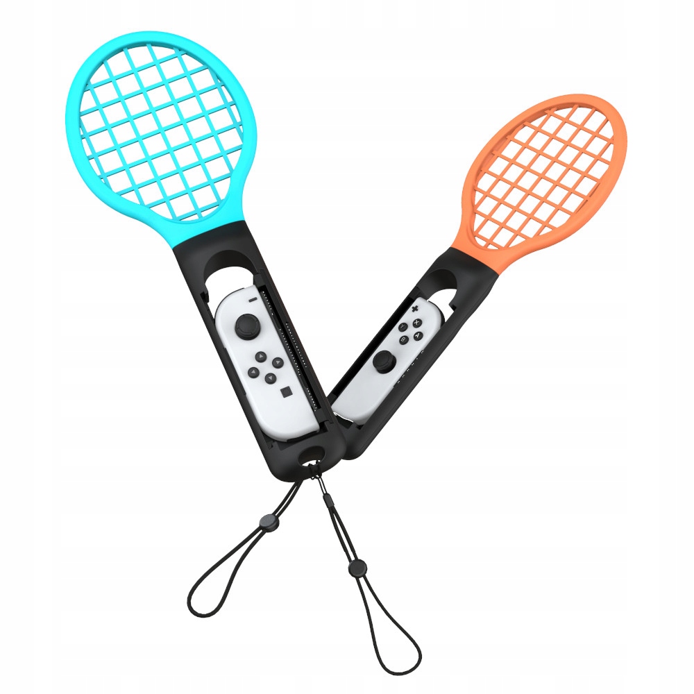 YAXO Uchwyt do Joy-Con TENNIS PRO SET – Doskonałe wsparcie dla Twojej gry