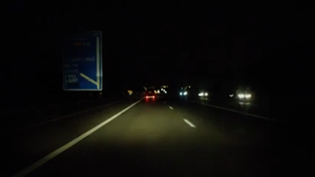 Night road