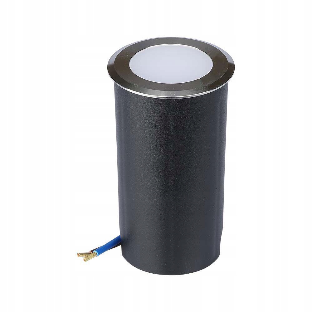 Oprawa Gruntowa Ogrodowa Najazdowa Podłogowa V-TAC 1W LED Srebrna – Idealne Oświetlenie do Twojego Ogrodu