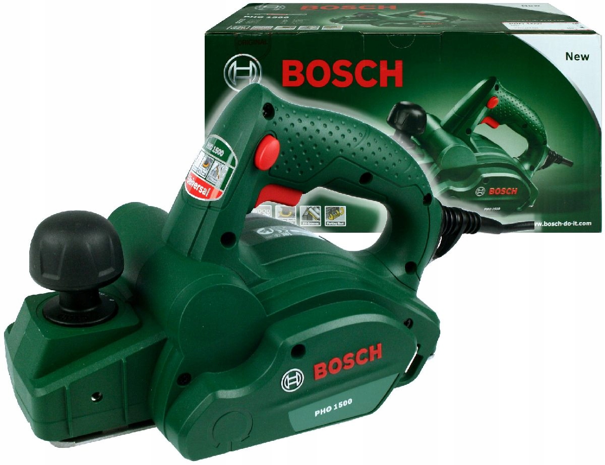 Strug elektryczny Bosch PHO 1500 550W – Wydajne narzędzie do obróbki drewna