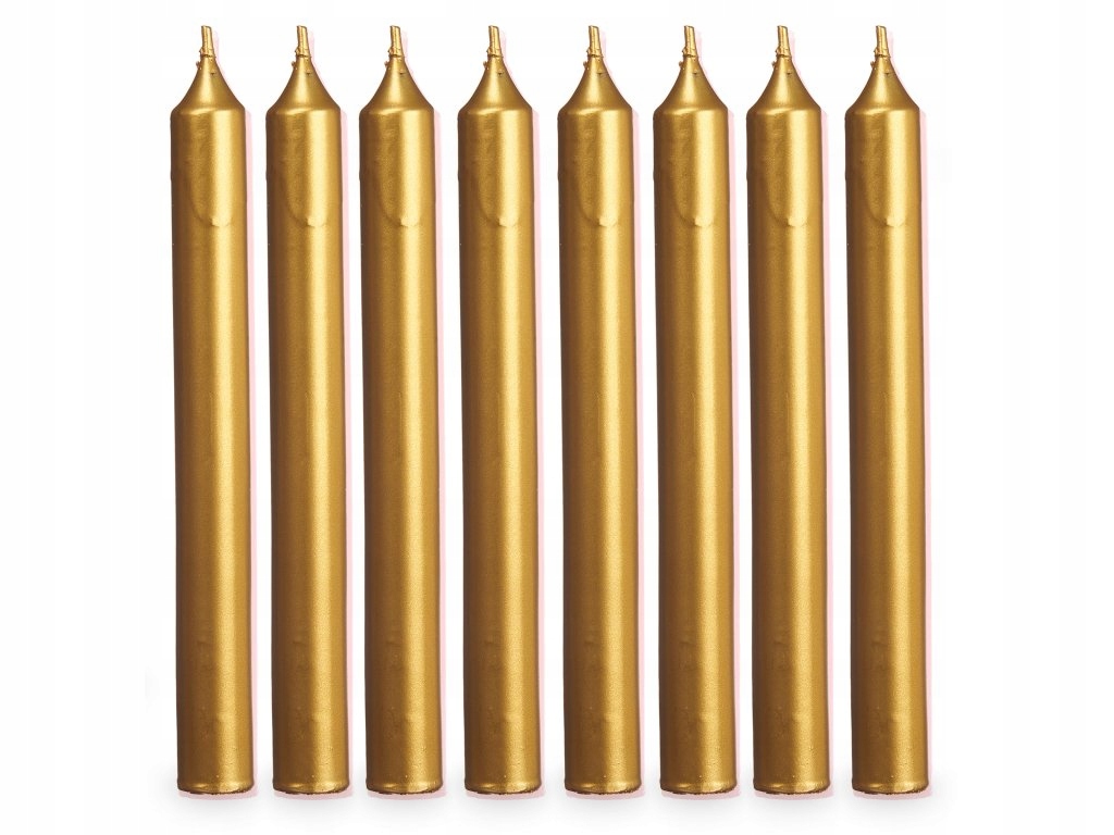 Świece stożkowe CELESTIA 20 cm – Elegancja i klimat w Twoim wnętrzu