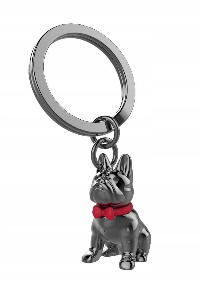 Brelok Metalmorphose Buldog – Elegancja i styl w Twojej kieszeni