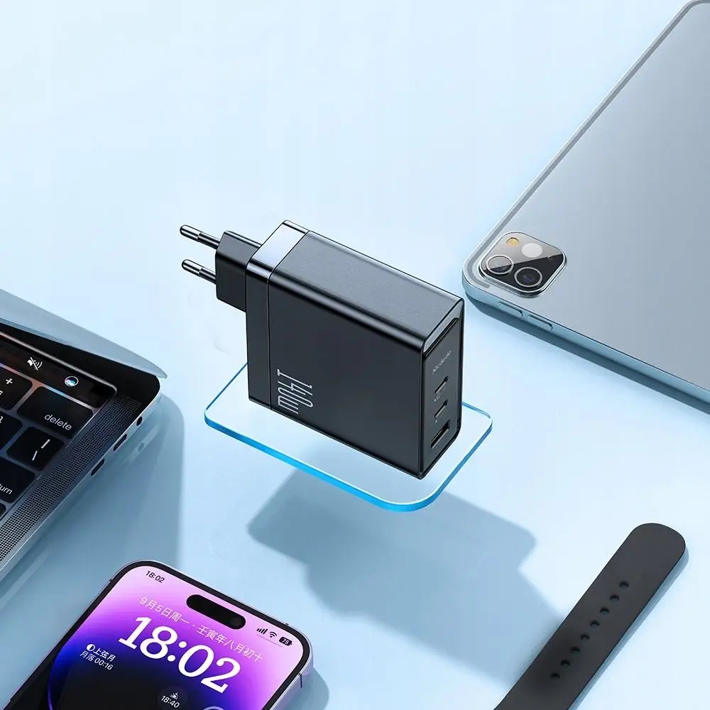 Wydajność ładowania – Moc 140W i 3 porty USB
