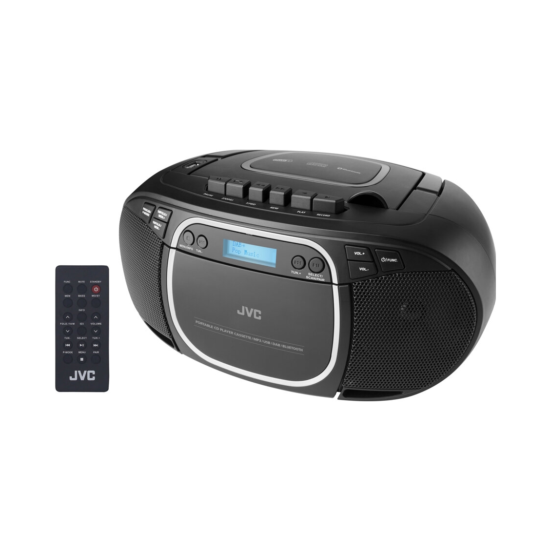 Radioodtwarzacz JVC RC-E561B – Twoje ulubione dźwięki w zasięgu ręki