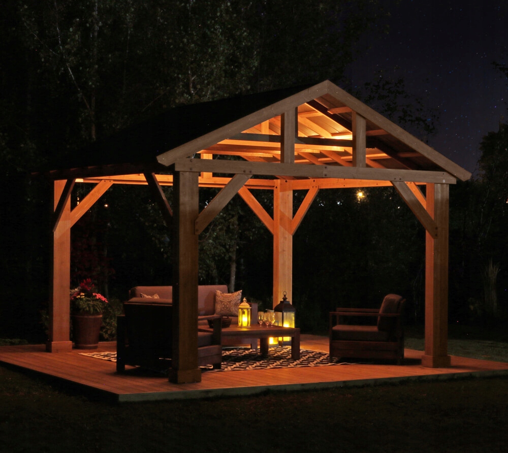 Westmann Drewniany pawilon Yukon 1412 Natura – Idealne miejsce do relaksu w ogrodzie