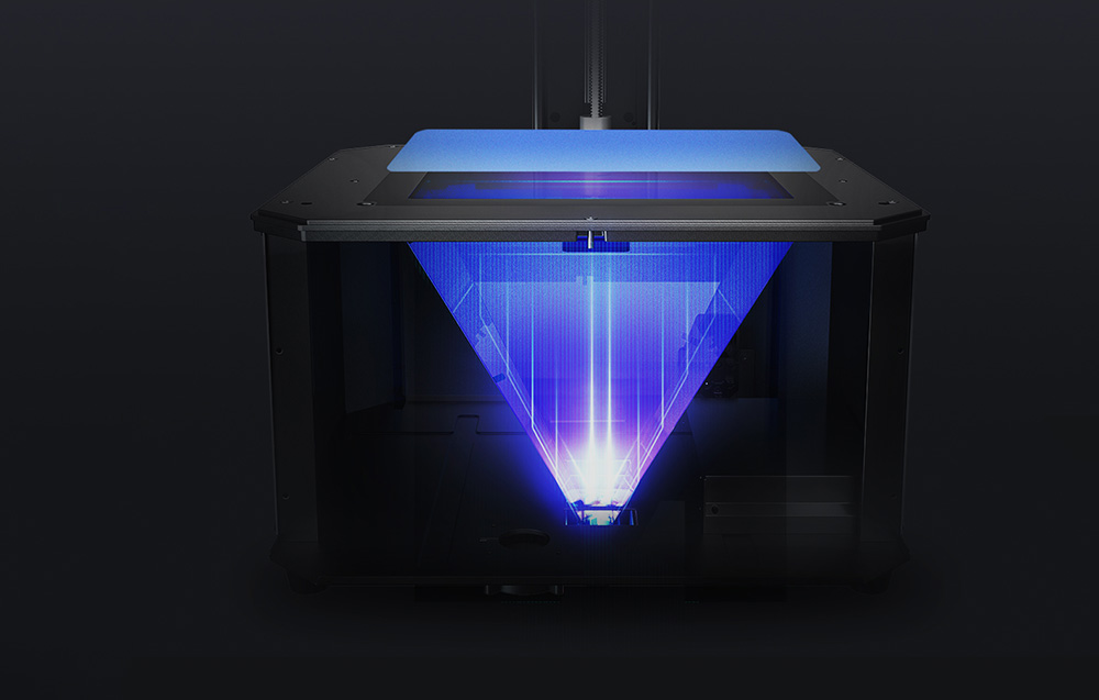 Drukarka 3D Creality Halot-Mage S – precyzja i wydajność w nowoczesnym wydaniu - Wbudowany oczyszczacz powietrza