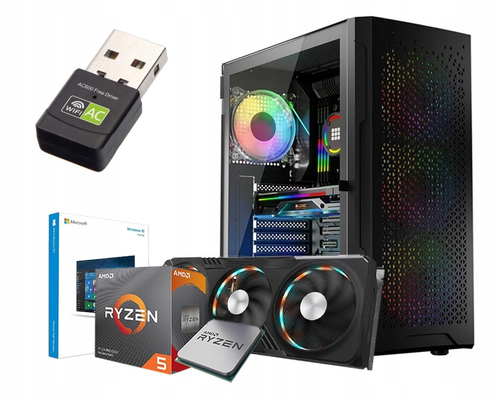 Profesjonalny komputer gamingowy Ryzen 7 7800X3D – Twoje centrum rozrywki