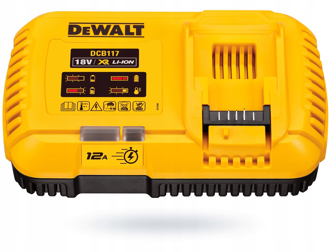 Ładowarka DeWalt DCB117-QW – Szybkie ładowanie dla akumulatorów 18V