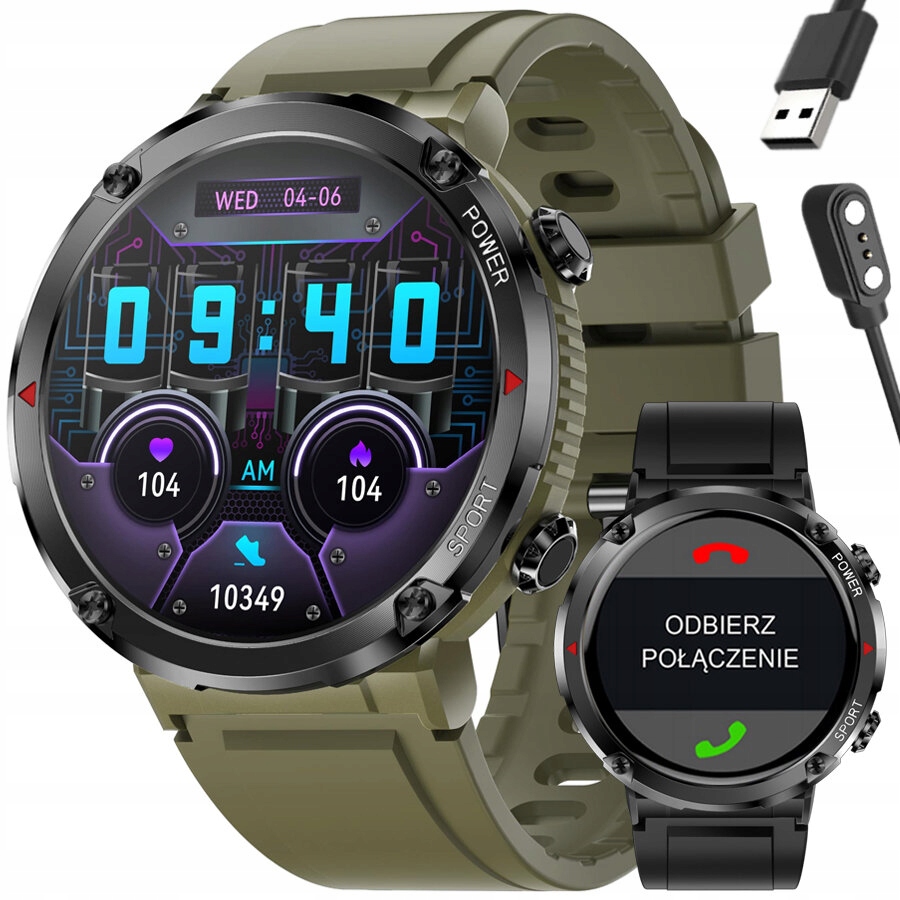 Smartwatch Gravity GT21-7 – Twój osobisty asystent zdrowia
