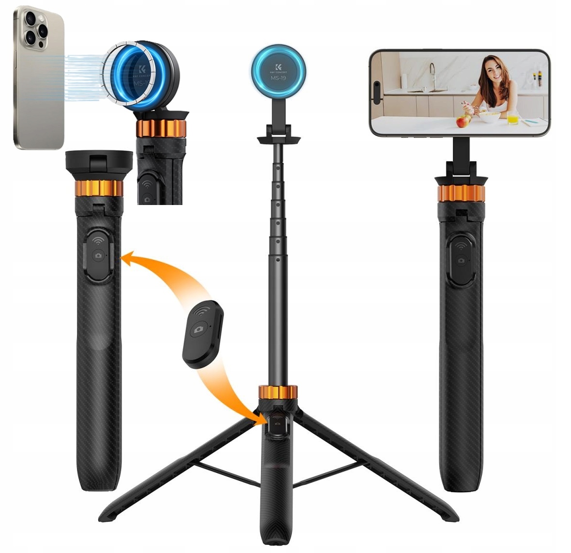 Pilot Bluetooth z zasięgiem do 10 metrów